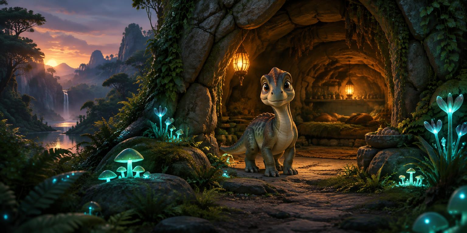 Dinosaur squad adventure artwork